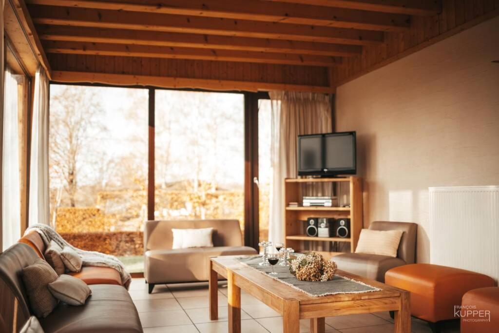 Le Heron 28Pers, Malmedy- Home Cinema, Balneo, Sauna, Jardin Exterior photo