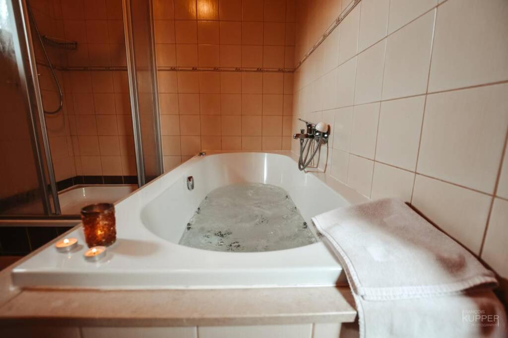 Le Heron 28Pers, Malmedy- Home Cinema, Balneo, Sauna, Jardin Exterior photo